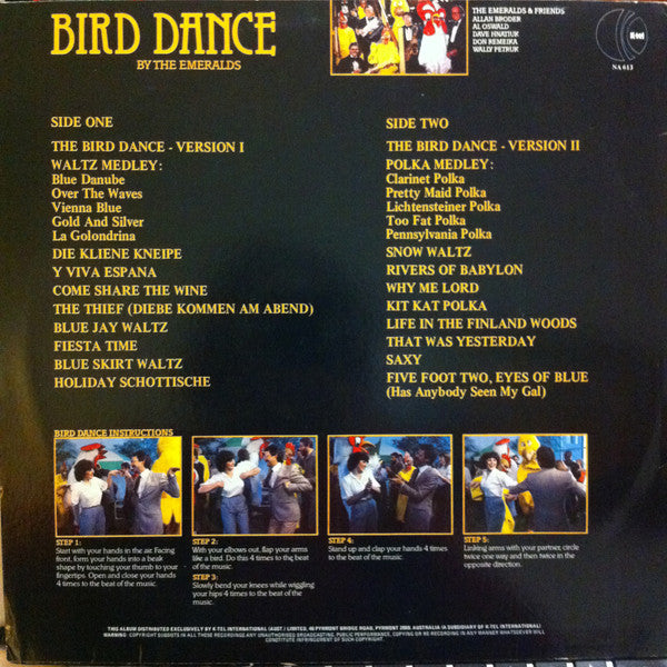 The Emeralds (10) : Bird Dance (LP)