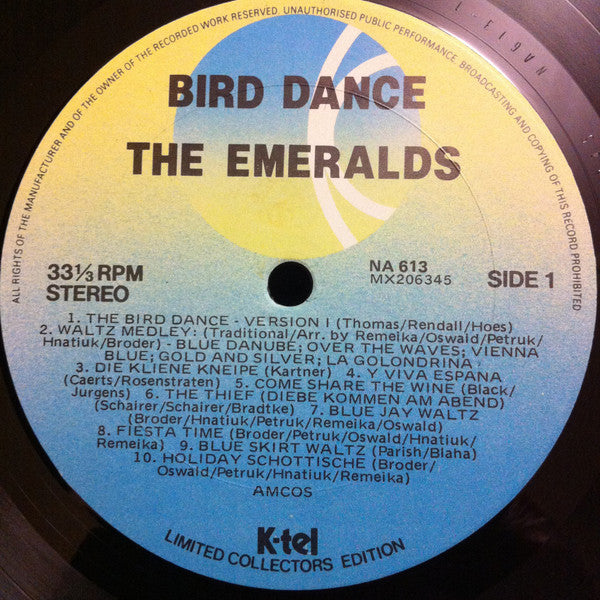 The Emeralds (10) : Bird Dance (LP)
