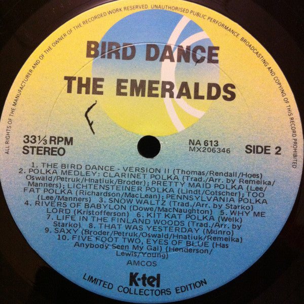 The Emeralds (10) : Bird Dance (LP)