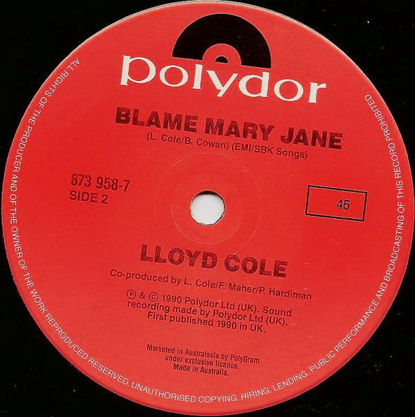 Lloyd Cole : Don't Look Back (7", Single)