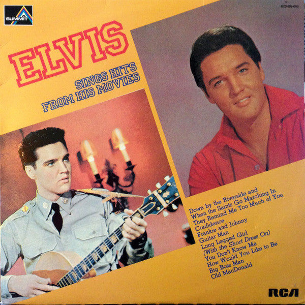 Elvis Presley : Elvis Sings Hits From His Movies (LP, Comp, RE, Ora)