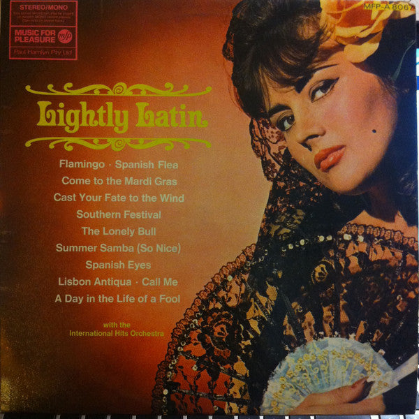 The International Hits Orchestra : Lightly Latin (LP)