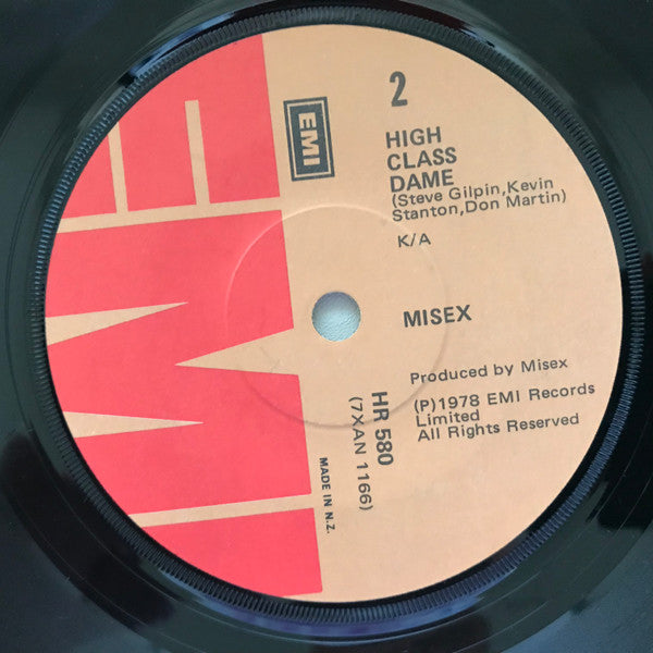 Mi-Sex : Straight Laddie (7", Single)