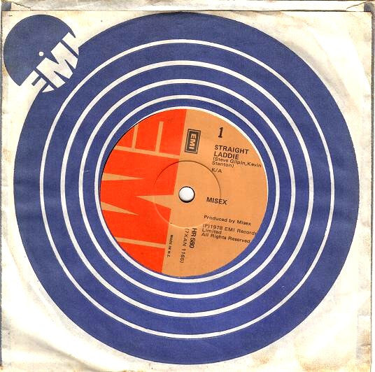 Mi-Sex : Straight Laddie (7", Single)