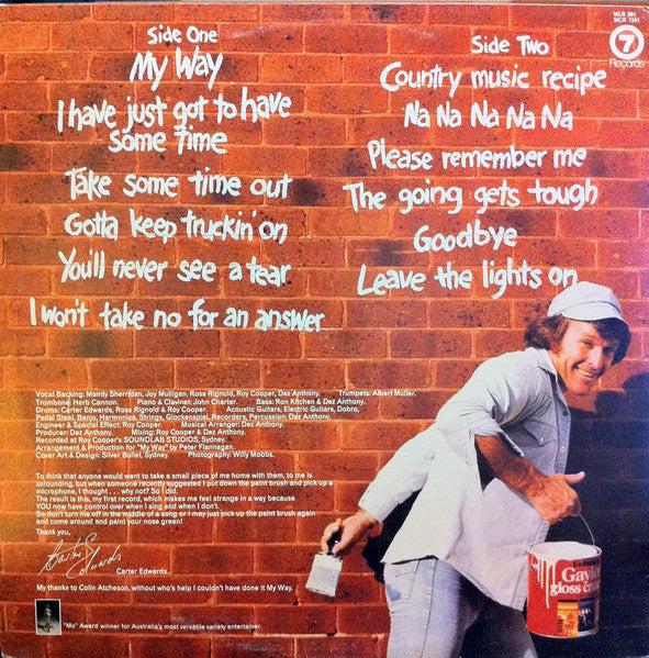 Carter Edwards : My Way (LP)