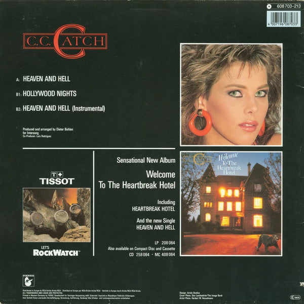 C.C. Catch : Heaven And Hell (12", Maxi)