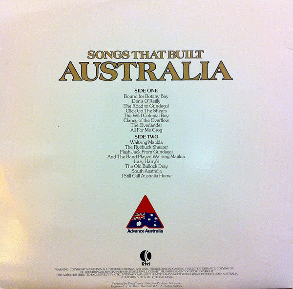 Unknown Artist : Songs That Built Australia (LP)