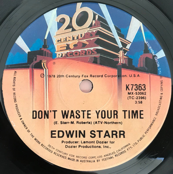 Edwin Starr : Contact (7", Single)