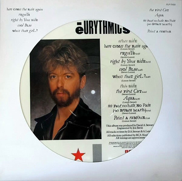 Eurythmics : Touch (LP, Album, Ltd, Pic)