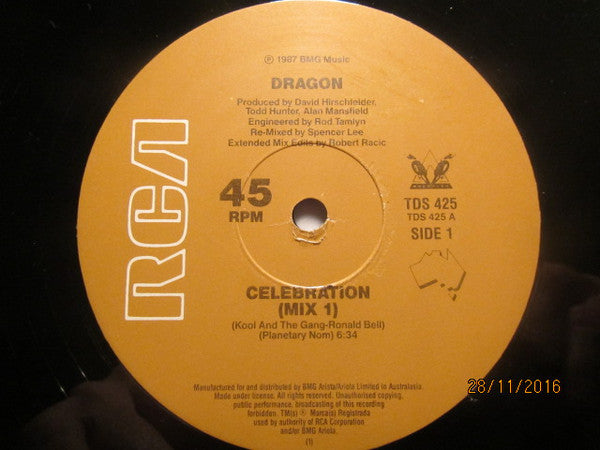 Dragon (5) : Celebration (12", Single)
