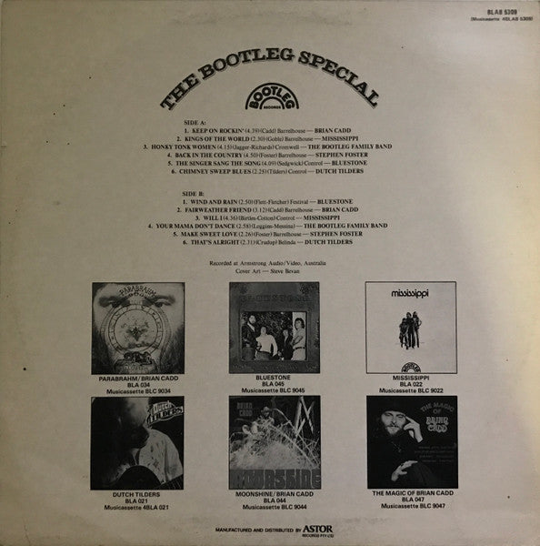 Various : The Bootleg Special (LP, Comp)