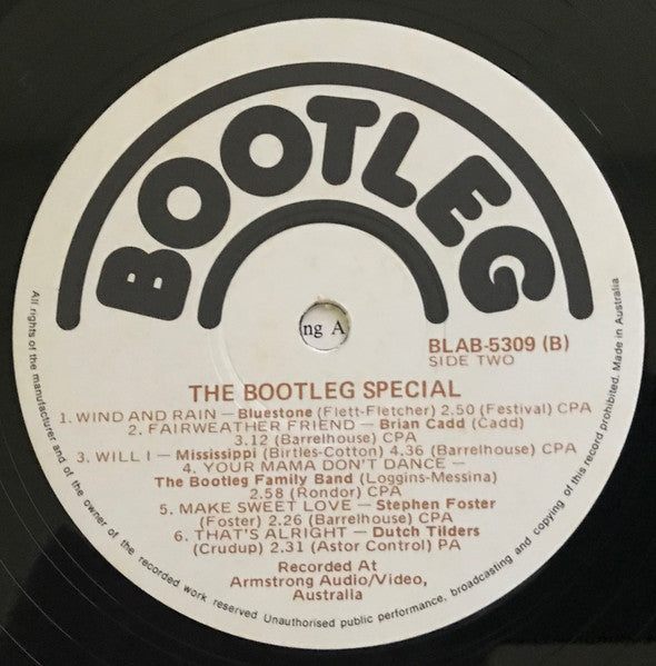 Various : The Bootleg Special (LP, Comp)