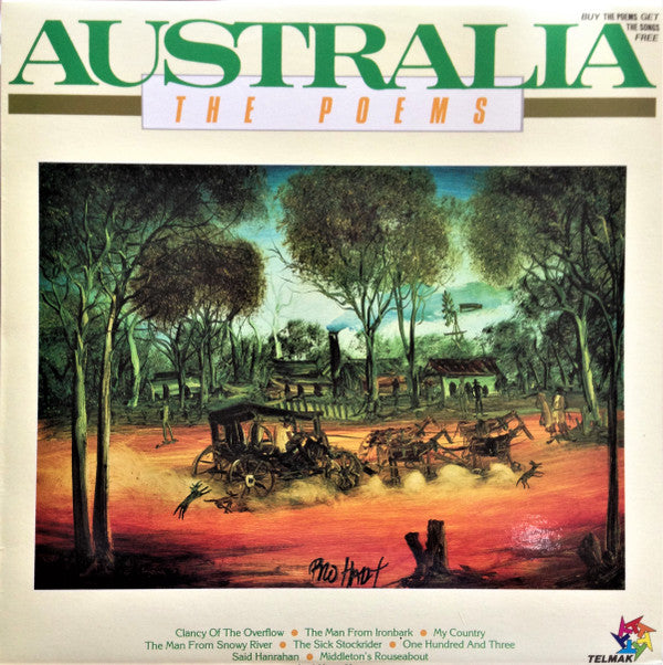 Phil Haldeman & John Downs : Australia The Poems (Record 1) (LP)