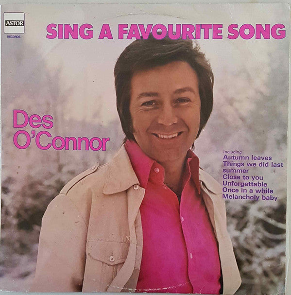 Des O&#39;Connor : Sing A Favourite Song (LP, Comp)