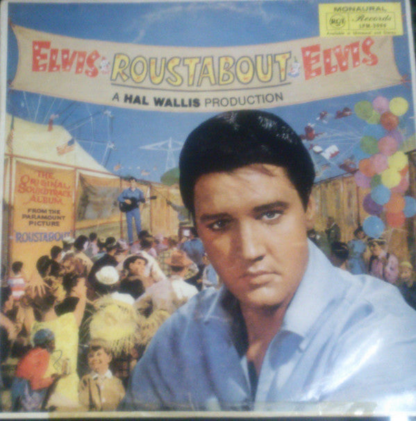 Elvis Presley : Roustabout (LP, Album, Mono)