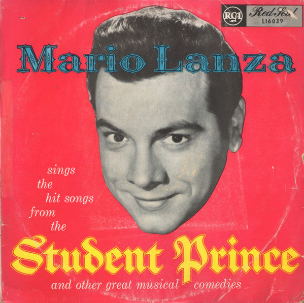 Mario Lanza : The Student Prince (LP, Album, RE)