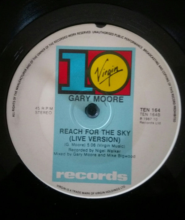 Gary Moore : Friday On My Mind (7", Single, Gre)