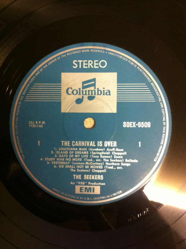 The Seekers : The Carnival Is Over (LP)