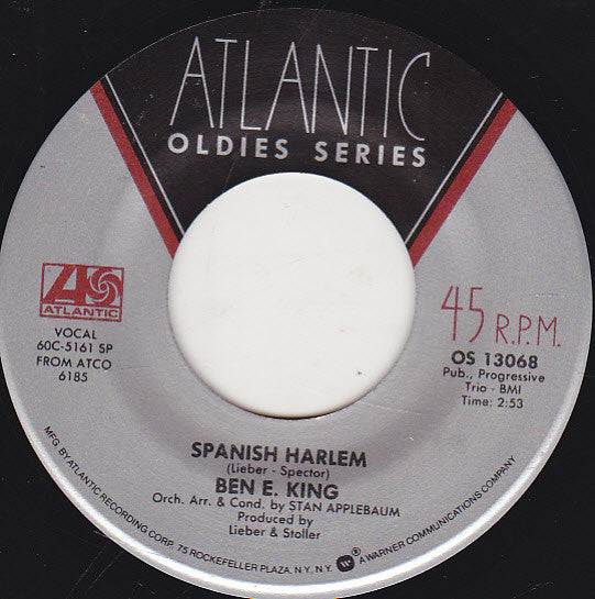 Ben E. King : Spanish Harlem / Don't Play That Song (You Lied) (7", RE)