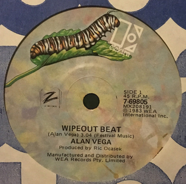 Alan Vega : Wipeout Beat (7&quot;, Single)