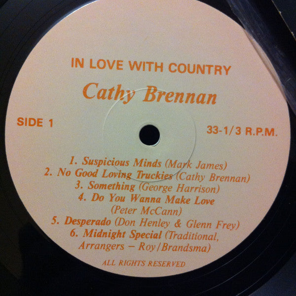 Cathy Brennan (2) : In Love With Country (LP, Album)