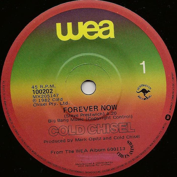 Cold Chisel : Forever Now (7&quot;, Single)