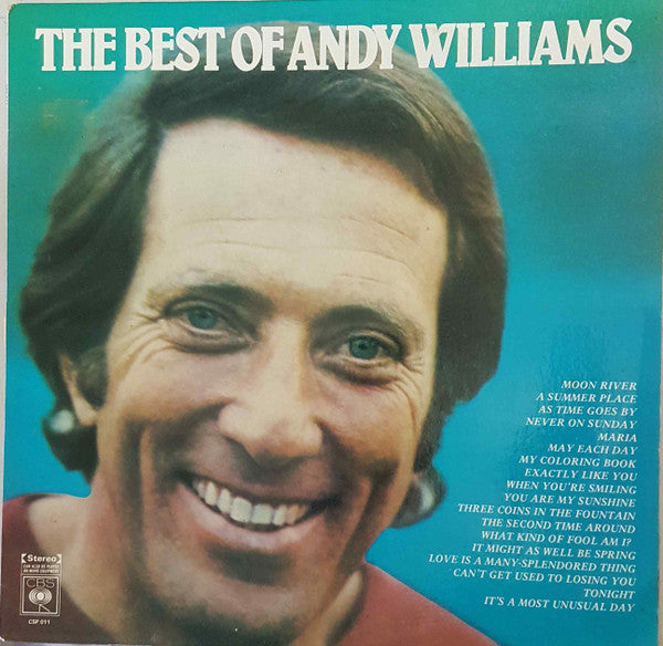 Andy Williams : The Best Of Andy Williams (LP, Album, Comp)