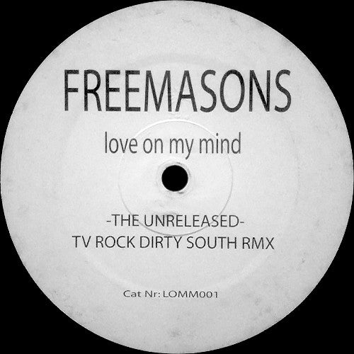 Freemasons : Love On My Mind (12&quot;, S/Sided, Unofficial)