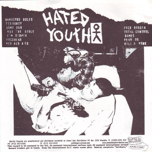 Hated Youth : Hardcore Rules (7", EP)