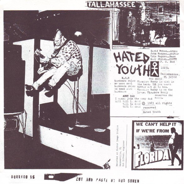 Hated Youth : Hardcore Rules (7", EP)