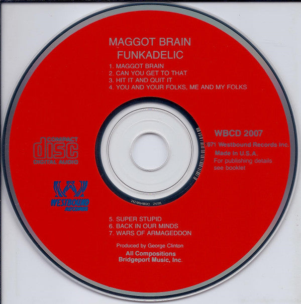 Funkadelic : Maggot Brain (CD, Album, RE)
