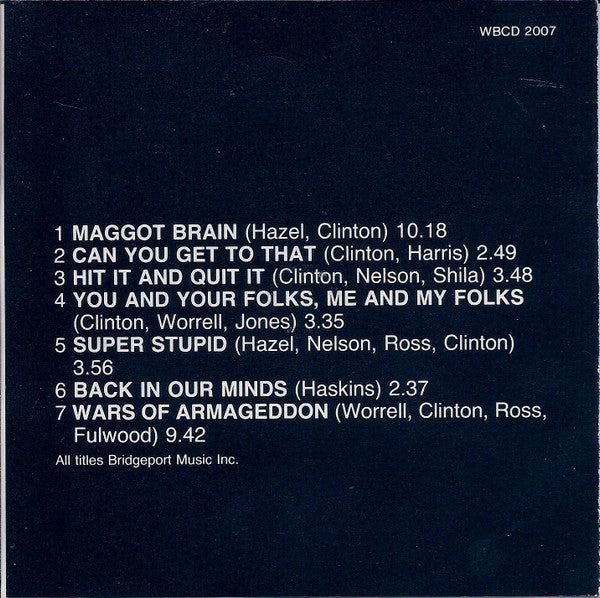 Funkadelic : Maggot Brain (CD, Album, RE)