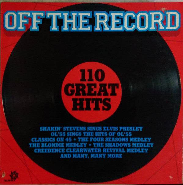 Various : Off The Record 110 Great Hits (LP, Comp)