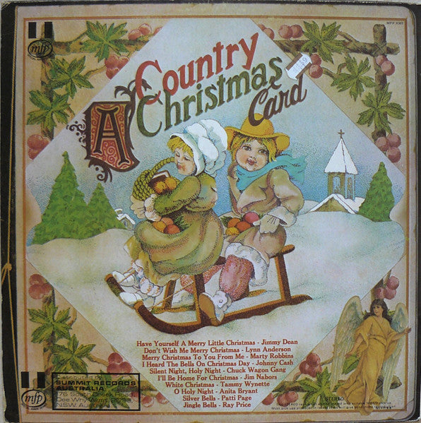Various : A Country Christmas Card (LP, Comp)