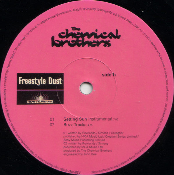 The Chemical Brothers : Setting Sun (12")