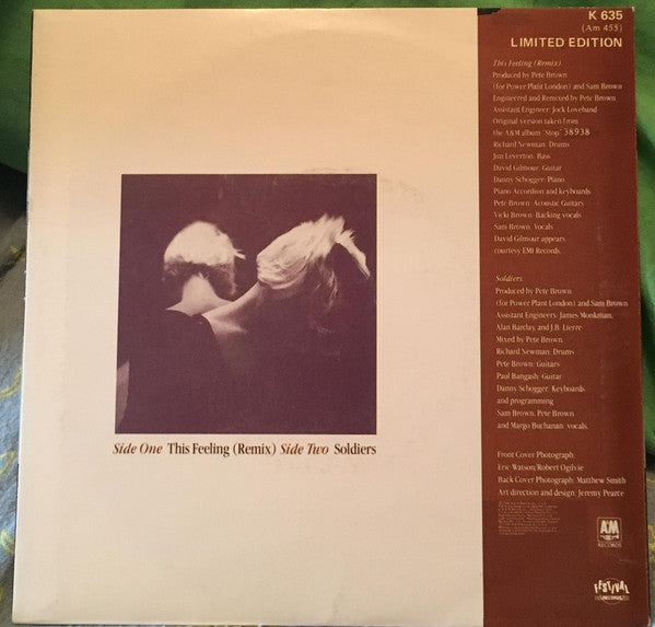 Sam Brown : This Feeling (7", Single)