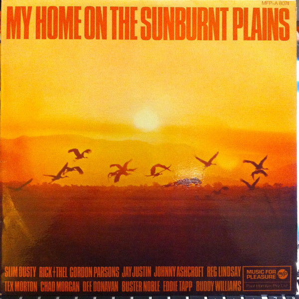 Various : My Home On The Sunburnt Plains (LP, Comp)