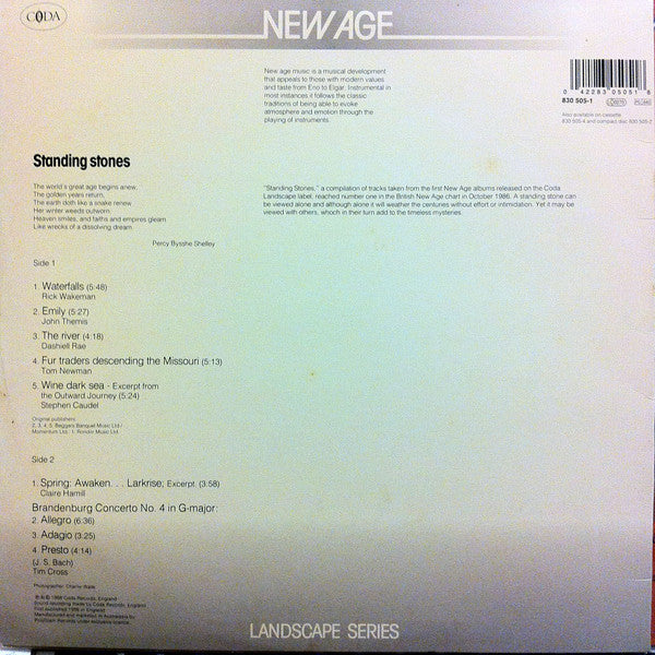 Various : New Age - Standing Stones (LP, Comp)