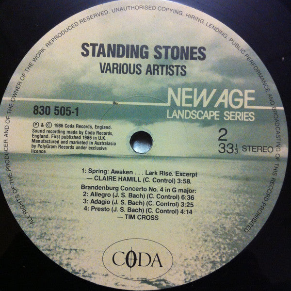 Various : New Age - Standing Stones (LP, Comp)