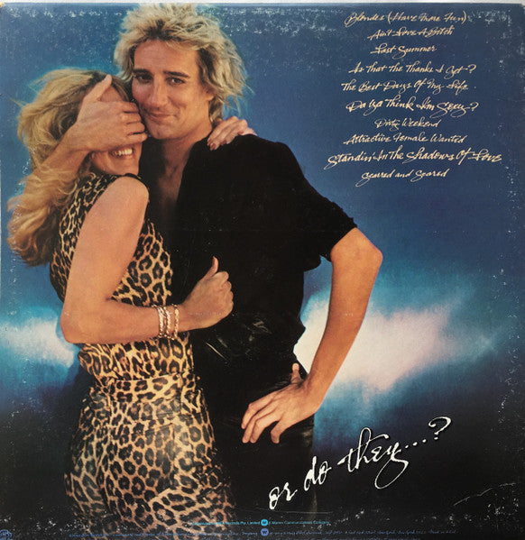 Rod Stewart : Blondes Have More Fun (LP, Album, Gat)