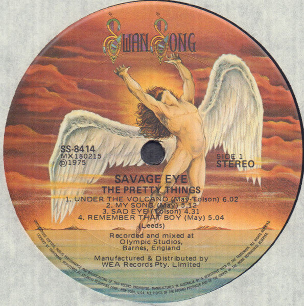 The Pretty Things : Savage Eye (LP, Album)