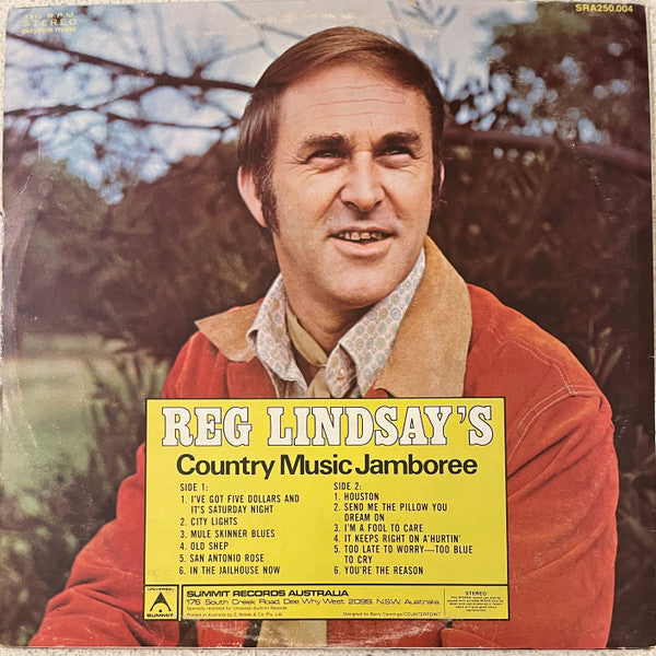 Reg Lindsay : Country Music Jamboree (LP)