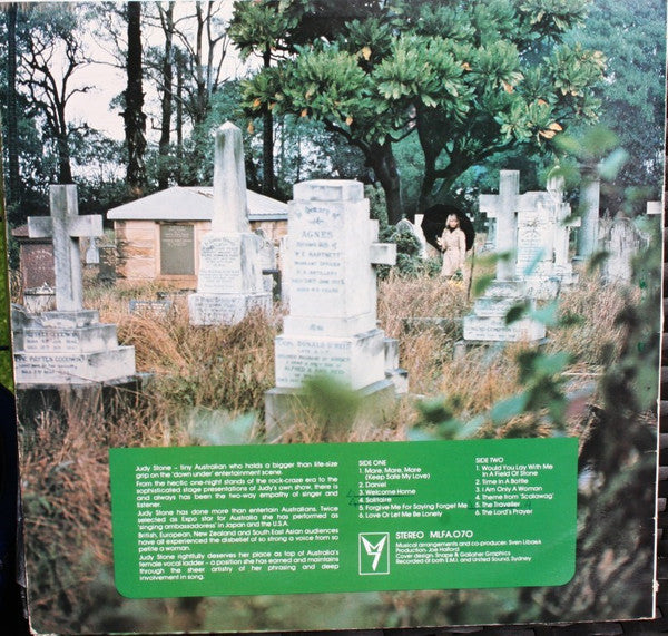 Judy Stone : In A Field Of Stone (LP, Album)