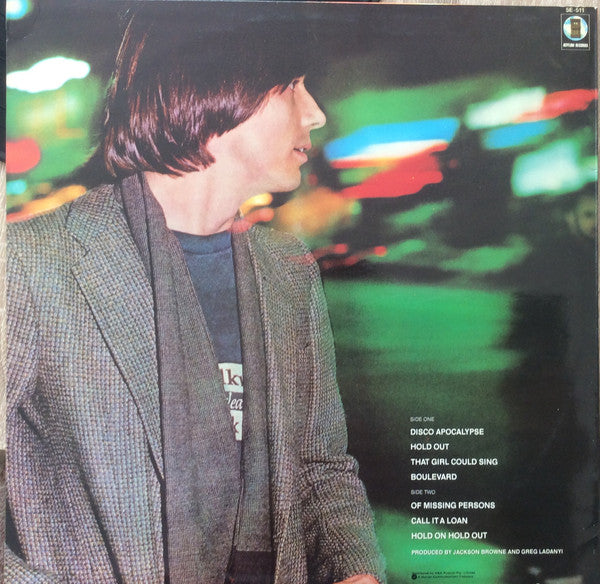 Jackson Browne : Hold Out (LP, Album)