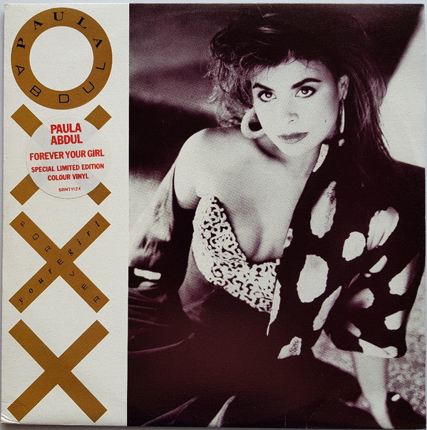 Paula Abdul : Forever Your Girl (12", Ltd, Gol)
