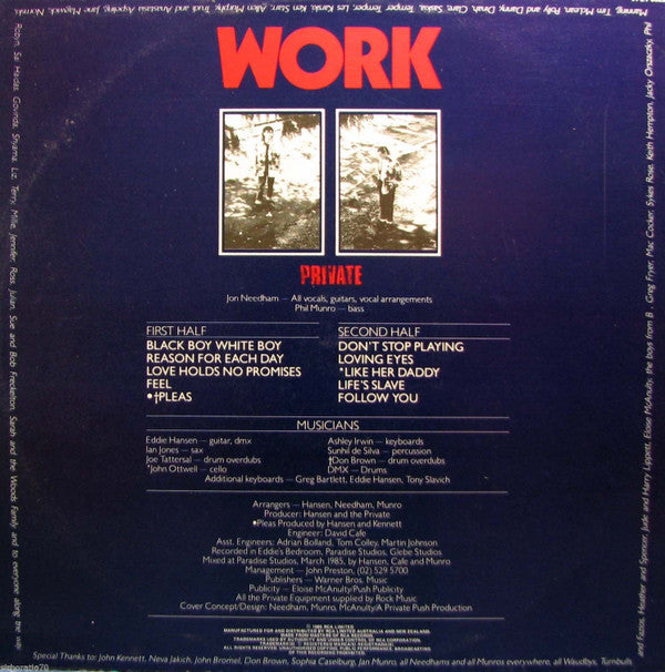 Private (2) : Work (LP)