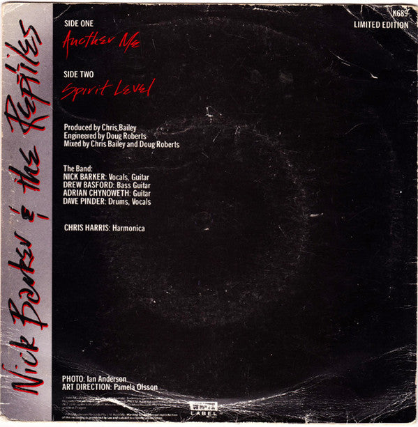 Nick Barker And The Reptiles : Another Me (7", Single, Ltd)