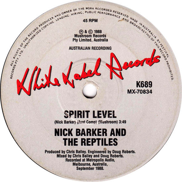 Nick Barker And The Reptiles : Another Me (7", Single, Ltd)