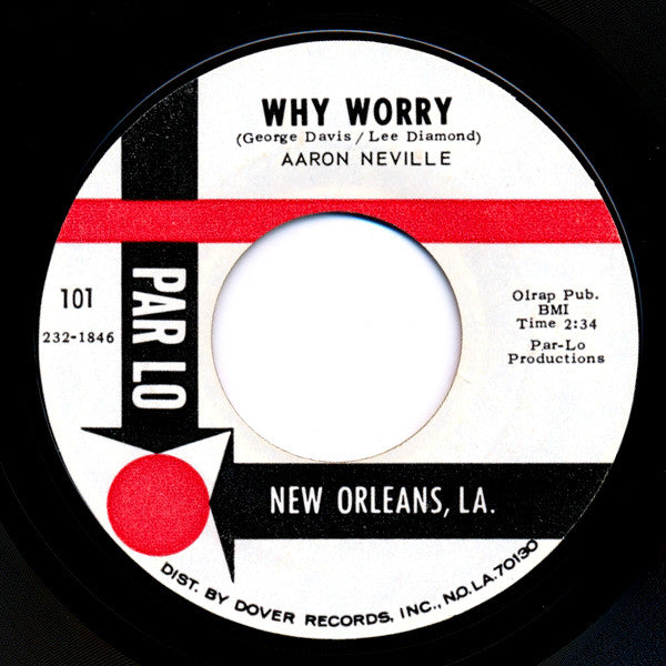 Aaron Neville : Tell It Like It Is / Why Worry (7", Single, Styrene, Mon)