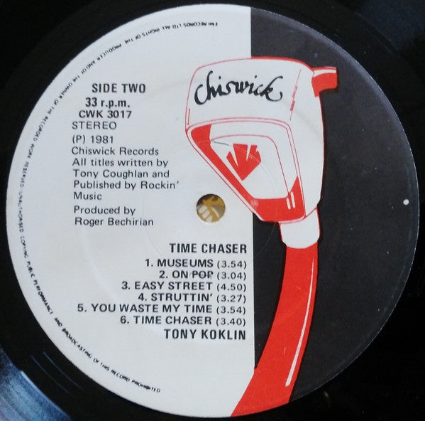 Tony Koklin : Time Chaser (LP, Album)